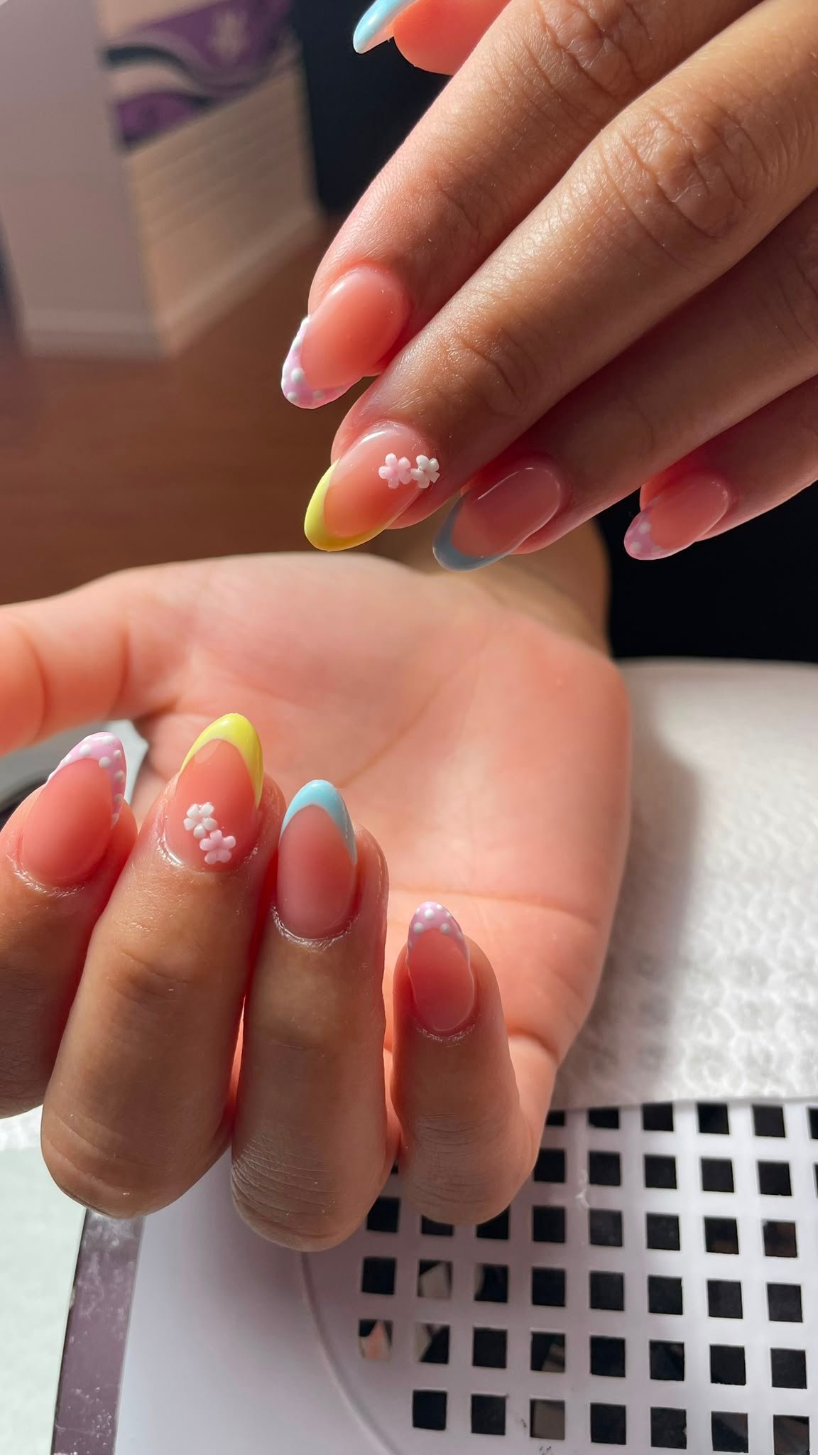 Francesa multicolor